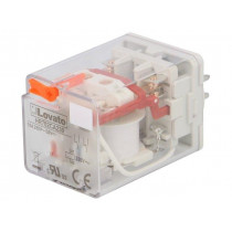 HR702CA230; Relay: electromagnetic; DPDT; Ucoil: 230VAC; 10A/250VAC; 10A/30VDC; LOVATO ELECTRIC