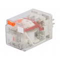 HR703CA024; Relay: electromagnetic; 3PDT; Ucoil: 24VAC; 10A/250VAC; 10A/30VDC; LOVATO ELECTRIC