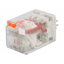 HR703CA024; Relay: electromagnetic; 3PDT; Ucoil: 24VAC; 10A/250VAC; 10A/30VDC; LOVATO ELECTRIC