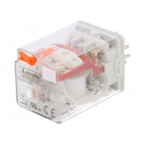 HR703CA230; Relay: electromagnetic; 3PDT; Ucoil: 230VAC; 10A/250VAC; 10A/30VDC; LOVATO ELECTRIC