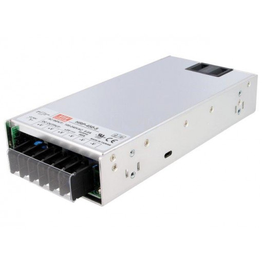 HRP-450-5; Power supply: switched-mode; modular; 450W; 5VDC; 218x105x41mm; MEAN WELL
