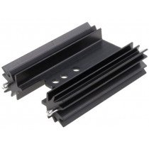 HS-135-50; Heatsink: extruded; TO220; black; L: 50.8mm; 9.1K/W; aluminium; STONECOLD HS-135-50; Heatsink: extruded; TO220; black; L: 50.8mm; 9.1K/W; aluminium; STONECOLD