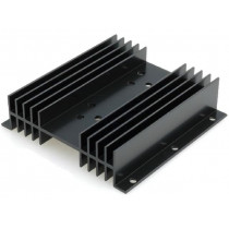 HS-201; Heatsink: extruded; H; TO3; black; L: 100mm; W: 102mm; H: 25mm; STONECOLD
