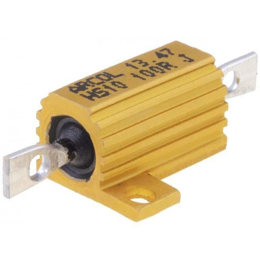 HS10-100RJ; Resistor: wire-wound; with heatsink; screw; 100Ω; 10W; ±5%; ARCOL