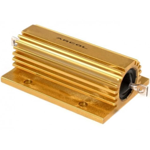 HS100-10RJ; Resistor: wire-wound; with heatsink; screw; 10Ω; 100W; ±5%; ARCOL HS100-10RJ; Resistor: wire-wound; with heatsink; screw; 10Ω; 100W; ±5%; ARCOL