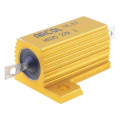 HS25-27RJ; Resistor: wire-wound; with heatsink; screw; 27Ω; 25W; ±5%; ARCOL