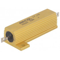 HS50-39RJ; Resistor: wire-wound; with heatsink; screw; 39Ω; 50W; ±5%; ARCOL