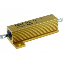 HS50-50RJ; Resistor: wire-wound; with heatsink; screw; 50Ω; 50W; ±5%; ARCOL