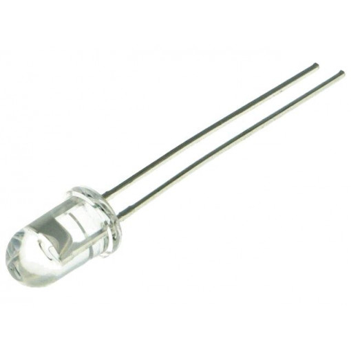 HSDL-4261; IR transmitter; 5mm; 870nm; transparent; 36mW; 26°; THT; 20mA; LITEON HSDL-4261; IR transmitter; 5mm; 870nm; transparent; 36mW; 26°; THT; 20mA; LITEON