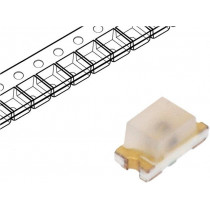 HSMA-C190; LED; SMD; 0603; amber; 28.5÷95mcd; 1.6x0.8x0.8mm; 170°; 1.9÷2.4V; BROADCOM (AVAGO)
