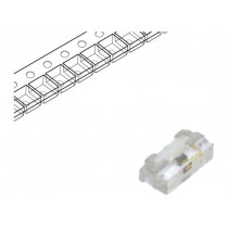 HSMA-C230; LED; SMD; 0402; amber; 28.5mcd; 1x0.55x0.3mm; 140°; 1.6÷2.4V; 20mA; BROADCOM (AVAGO)