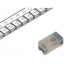HSMC-C280; LED; SMD; 0402; red; 28.5÷90mcd; 1x0.5x0.4mm; 130°; 1.9÷2.4V; 20mA; BROADCOM (AVAGO)