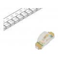 HSMD-C110; LED; SMD; 1204; orange; 2.8÷8mcd; 3.2x1x1.5mm; 130°; 2.2÷2.6V; 20mA; BROADCOM (AVAGO)