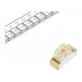 HSMD-C120; LED; SMD; 0604; orange; 2.8÷8mcd; 1.6x1x0.6mm; 155°; 2.2÷2.6V; 20mA; BROADCOM (AVAGO)