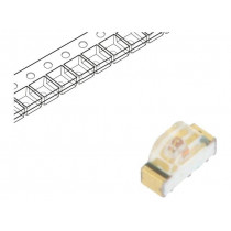 HSMD-C120; LED; SMD; 0604; orange; 2.8÷8mcd; 1.6x1x0.6mm; 155°; 2.2÷2.6V; 20mA; BROADCOM (AVAGO)