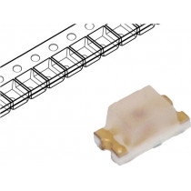 HSMD-C190; LED; SMD; 0603; orange; 2.8÷8mcd; 1.6x0.8x0.7mm; 170°; 2.2÷2.6V; BROADCOM (AVAGO)