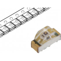 HSME-C120; LED; SMD; 0603; green; 18÷52mcd; 1.6x1x0.6mm; 155°; 2.1÷2.6V; 20mA; BROADCOM (AVAGO)