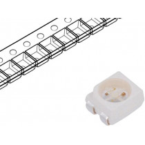 HSMF-A201-A00J1; LED; SMD; 3528,PLCC4; red/yellow-green; 3.5x2.8x1.9mm; 120°; 20mA; BROADCOM (AVAGO)