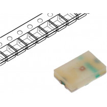 HSMG-C177; LED; SMD; 0805; green; 4.5÷15mcd; 2x1.25x0.4mm; 130°; 2.2÷2.6V; 20mA; BROADCOM (AVAGO)