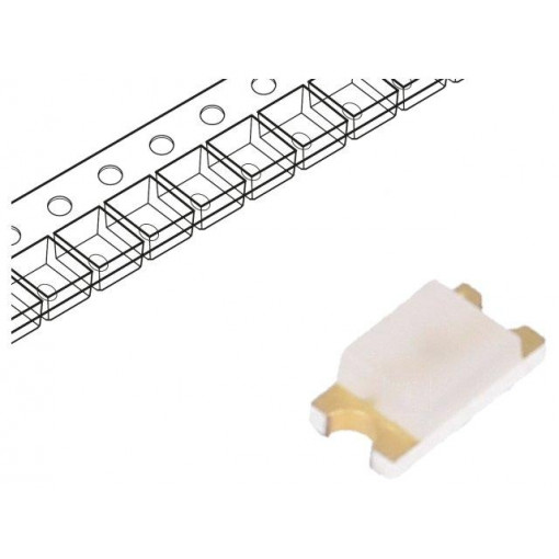 HSMQ-C150; LED; SMD; 1206; green; 45÷145mcd; 3.2x1.6x1.1mm; 140°; 3.4÷3.9V; BROADCOM (AVAGO)