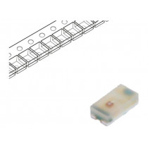 HSMY-C197; LED; SMD; 0603; yellow; 2.8÷8mcd; 1.6x0.8x0.4mm; 130°; 2.1÷2.6V; BROADCOM (AVAGO)