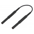 HSPL 8568/AWG16/25/SW; Test lead; 6kVDC; 6kVAC; 16A; 4mm banana plug-4mm banana plug; SCHÜTZINGER HSPL 8568/AWG16/25/SW; Test lead; 6kVDC; 6kVAC; 16A; 4mm banana plug-4mm banana plug; SCHÜTZINGER