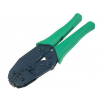 ; Tool: for crimping colaxial / RF connectors; carbon steel; 