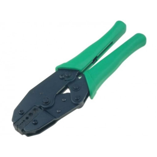 ; Tool: for crimping colaxial / RF connectors; carbon steel; 