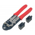 TTK-468; Tool: for RJ plug crimping; GOLDTOOL