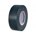 710-00613; Tape: electrical insulating; W: 50mm; L: 33m; Thk: 0.18mm; black; HELLERMANNTYTON