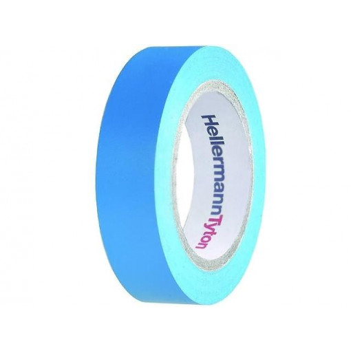 710-00100; Tape: electrical insulating; W: 15mm; L: 10m; Thk: 0.15mm; blue; 220%; HELLERMANNTYTON 710-00100; Tape: electrical insulating; W: 15mm; L: 10m; Thk: 0.15mm; blue; 220%; HELLERMANNTYTON