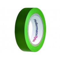 710-00103; Tape: electrical insulating; W: 15mm; L: 10m; Thk: 0.15mm; green; HELLERMANNTYTON
