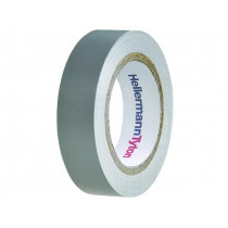710-00108; Tape: electrical insulating; W: 15mm; L: 10m; Thk: 0.15mm; grey; 220%; HELLERMANNTYTON