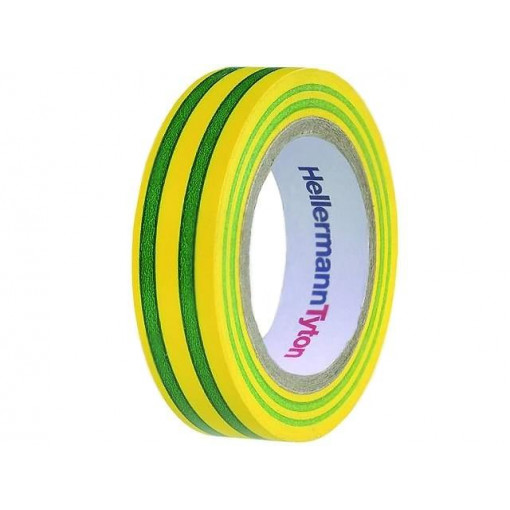 710-00106; Tape: electrical insulating; W: 15mm; L: 10m; Thk: 0.15mm; PVC film; HELLERMANNTYTON