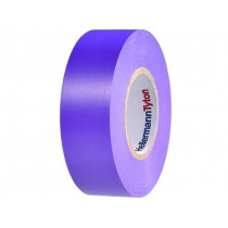 710-00131; Tape: electrical insulating; W: 19mm; L: 25m; Thk: 0.15mm; violet; HELLERMANNTYTON