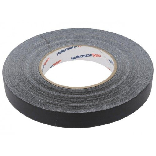 712-00504; Tape: masking; W: 19mm; L: 50m; black; 64N/cm; -30÷80°C; 10%; HELLERMANNTYTON 712-00504; Tape: masking; W: 19mm; L: 50m; black; 64N/cm; -30÷80°C; 10%; HELLERMANNTYTON
