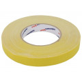 712-00502; Tape: masking; W: 19mm; L: 50m; yellow; 64N/cm; -30÷80°C; 10%; HELLERMANNTYTON 712-00502; Tape: masking; W: 19mm; L: 50m; yellow; 64N/cm; -30÷80°C; 10%; HELLERMANNTYTON