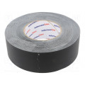 712-00904; Tape: masking; W: 50mm; L: 50m; black; 64N/cm; -30÷80°C; 10%; HELLERMANNTYTON 712-00904; Tape: masking; W: 50mm; L: 50m; black; 64N/cm; -30÷80°C; 10%; HELLERMANNTYTON