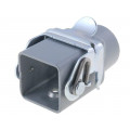 1-1102112-2; Enclosure: for HDC connectors; HTS; size 1; Locking: with latch; TE Connectivity 1-1102112-2; Enclosure: for HDC connectors; HTS; size 1; Locking: with latch; TE Connectivity