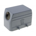 1-1102261-6; Enclosure: for HDC connectors; HTS; size 4; PG16; Pitch: 57x27mm; TE Connectivity 1-1102261-6; Enclosure: for HDC connectors; HTS; size 4; PG16; Pitch: 57x27mm; TE Connectivity