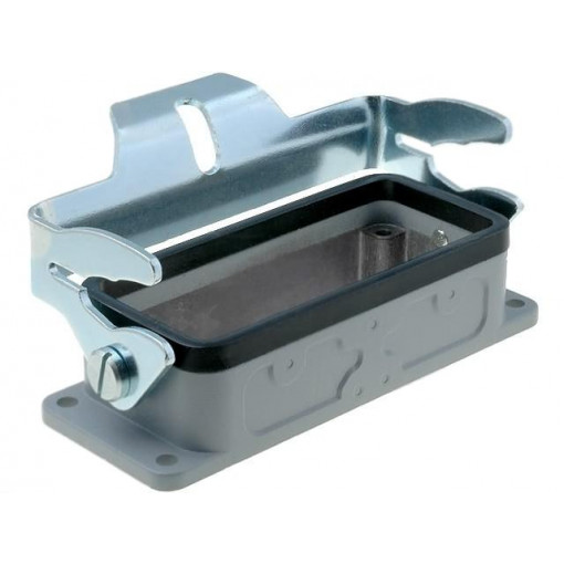1-1102296-2; Enclosure: for HDC connectors; HTS; size 6; Locking: with latch; TE Connectivity 1-1102296-2; Enclosure: for HDC connectors; HTS; size 6; Locking: with latch; TE Connectivity