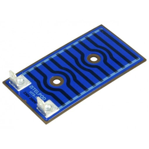 HTS-16-230-300-3/6.3; Resistor: thick film; heating; screw; 300W; 6,3mm connectors; TELPOD