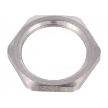 1.161.2000.58; Nut; M20; stainless steel; Thk: 3mm; Spanner: 24mm; Thread: metric; HUMMEL 1.161.2000.58; Nut; M20; stainless steel; Thk: 3mm; Spanner: 24mm; Thread: metric; HUMMEL
