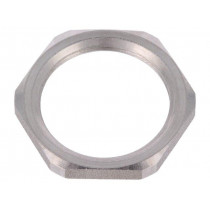 1.161.2500.58; Nut; M25; stainless steel; Thk: 4mm; Spanner: 27mm; Thread: metric; HUMMEL 1.161.2500.58; Nut; M25; stainless steel; Thk: 4mm; Spanner: 27mm; Thread: metric; HUMMEL
