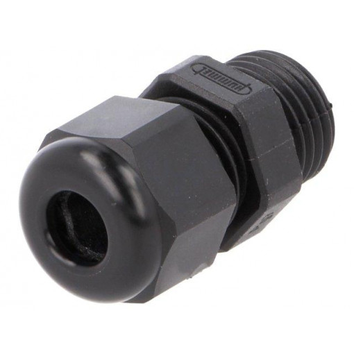 1.209.0701.14; Cable gland; PG7; IP68; Mat: polyamide; black; UL94V-0; HUMMEL