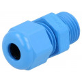 1.209.0702.14; Cable gland; PG7; IP68; Mat: polyamide; blue; UL94V-0; HUMMEL