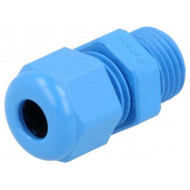 1.209.0702.14; Cable gland; PG7; IP68; Mat: polyamide; blue; UL94V-0; HUMMEL