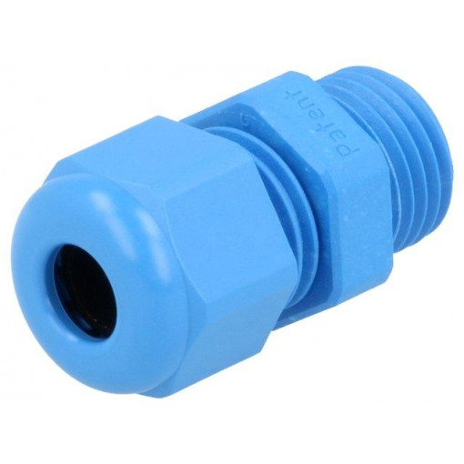1.209.0702.14; Cable gland; PG7; IP68; Mat: polyamide; blue; UL94V-0; HUMMEL