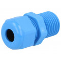 1.209.1602.30; Cable gland; with long thread; M16; IP68; Mat: polyamide; blue; HUMMEL