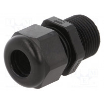 1.209.2001.30; Cable gland; with long thread; M20; IP68; Mat: polyamide; black; HUMMEL